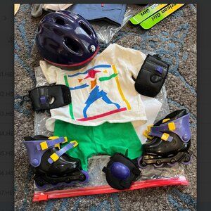 Retired Vintage American Girl Doll Rollerblading (in-line skating) outfit (1996)